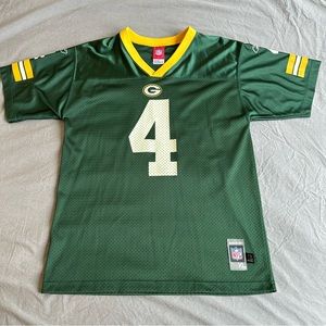 NFL Reebok Green Bay Packers Brett Favre #4 Jersey - Youth XL